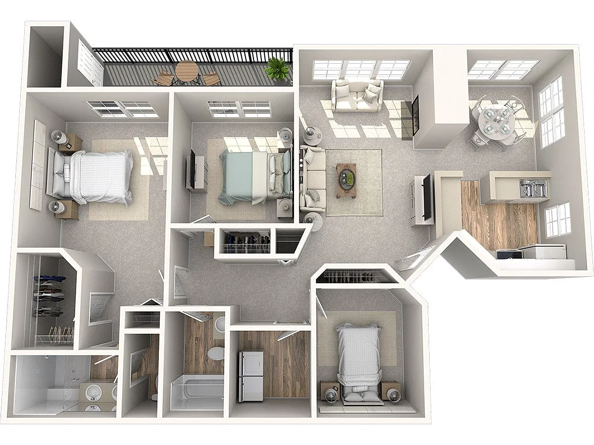 Floor plan Dogwood B