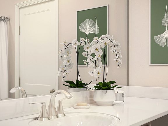 Stylish owner s bath