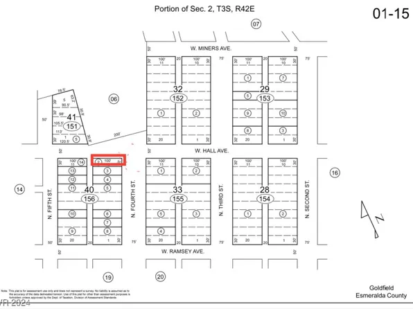 419 N 4th St, Goldfield, NV 89013