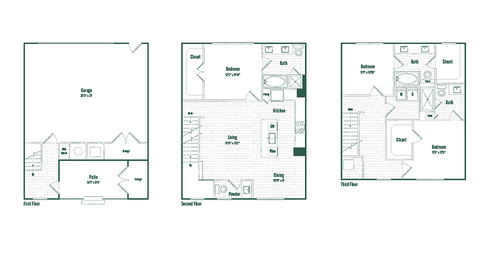 Floor plan TH3