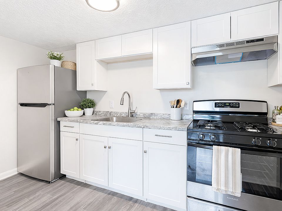Modern kitchen with bright decor