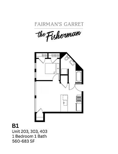 Floor plan B1