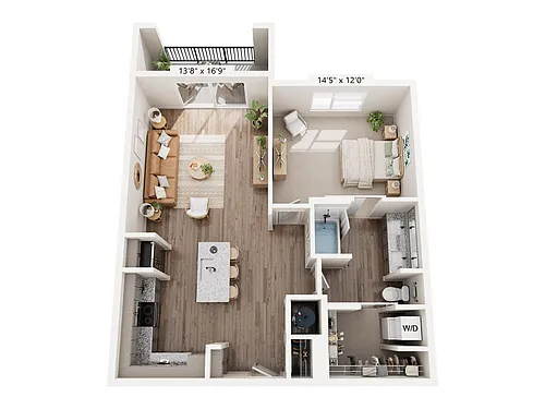 Floor plan K