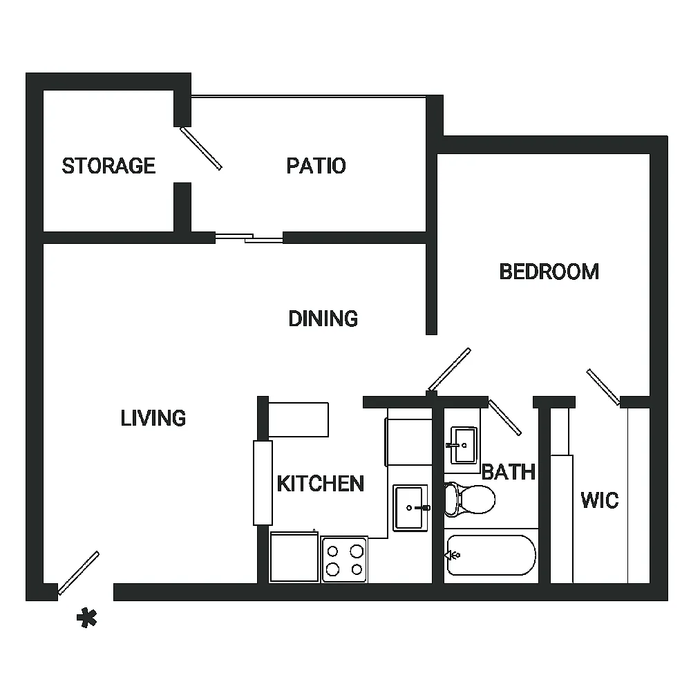 Floor plan A2