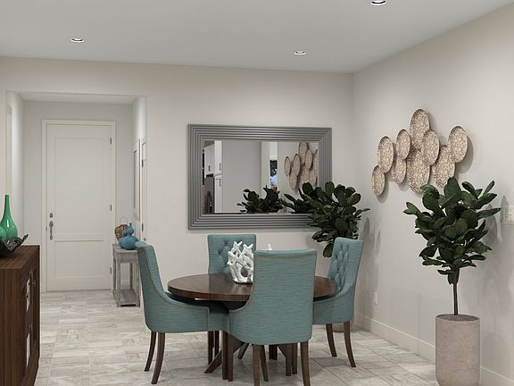 Spacious Dining area for hosting friends family