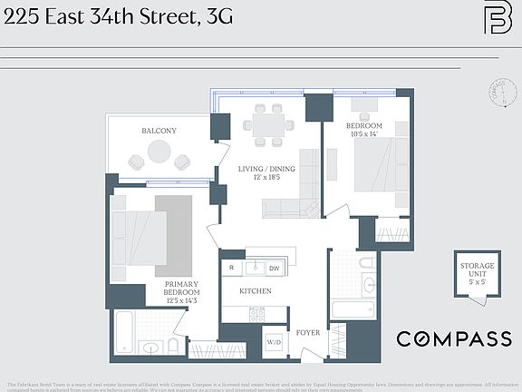 2nd image of 225 E 34th St APT 3G