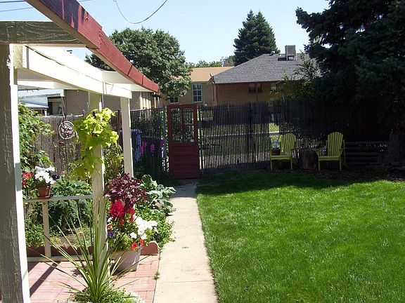 Large yard
