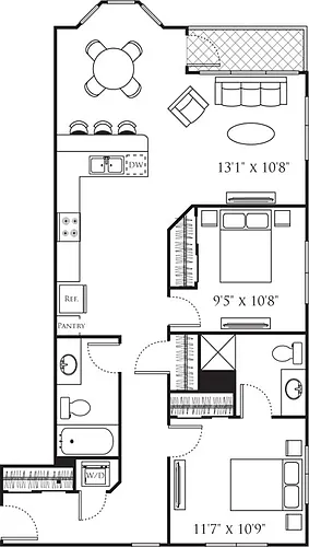 Floor plan B10 Premium