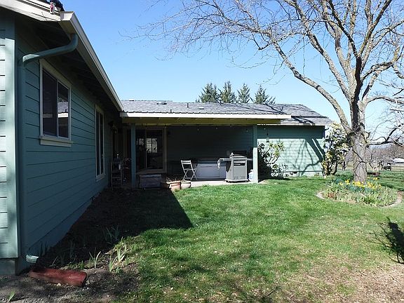 Rear View, Covered Patio