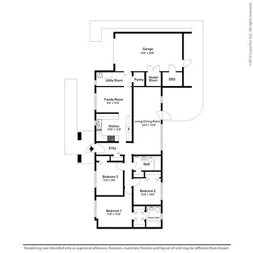 Floor plan The Petticoat E1-E4