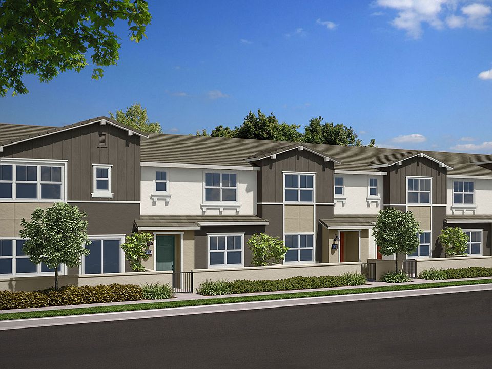 Exterior Rendering A Scheme 2 Indigo Canvas Park at New Haven in Ontario Ranch CA Brookfield Residen