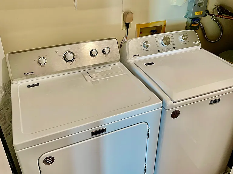 Washer and Dryer included