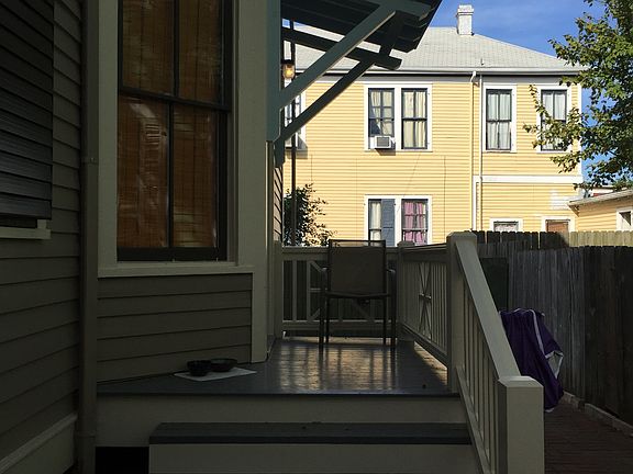 Side porch off of kitchen