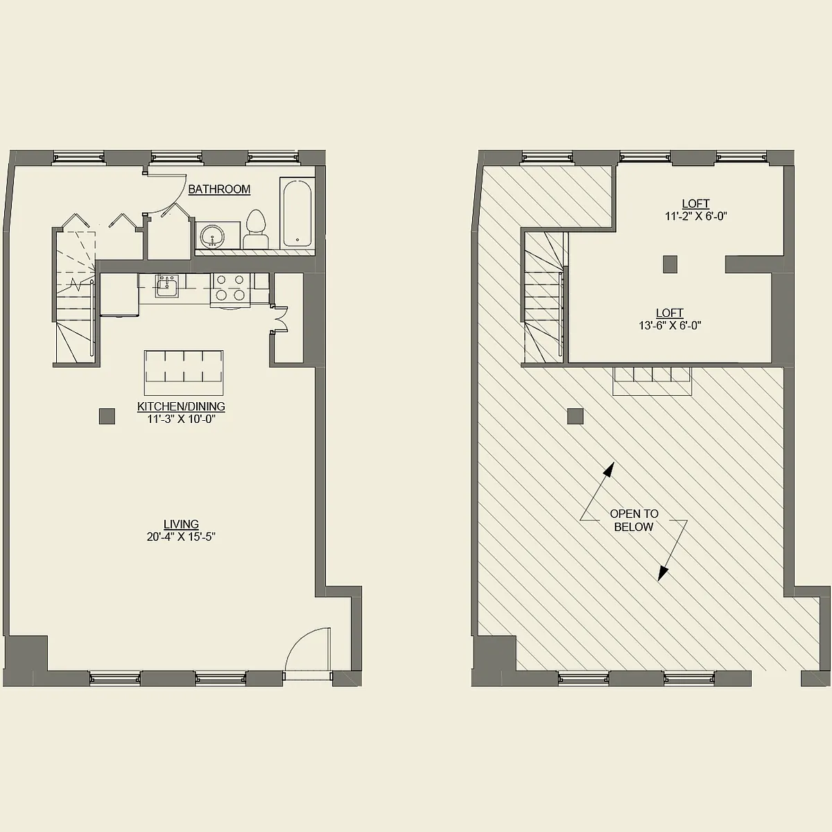 Floor plan ES3L