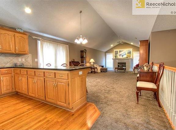 Spacious open floor plan with new carpet