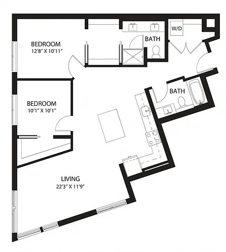 Floor plan Lugano