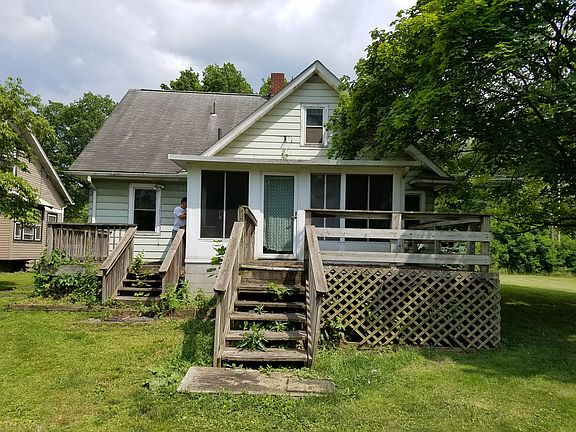 Back view of house