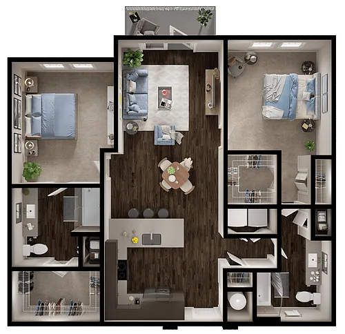 Floor plan B2