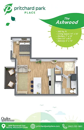Floor plan The Ashwood