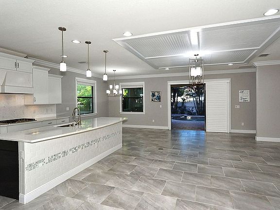 Open concept floor plan