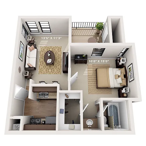 Floor plan Mesquite