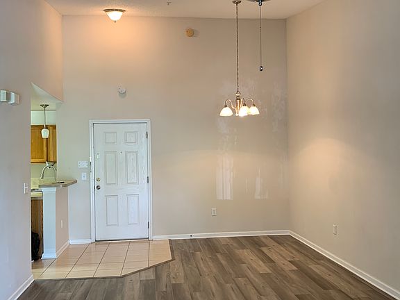 brand new vinyl floor in dining room & living room