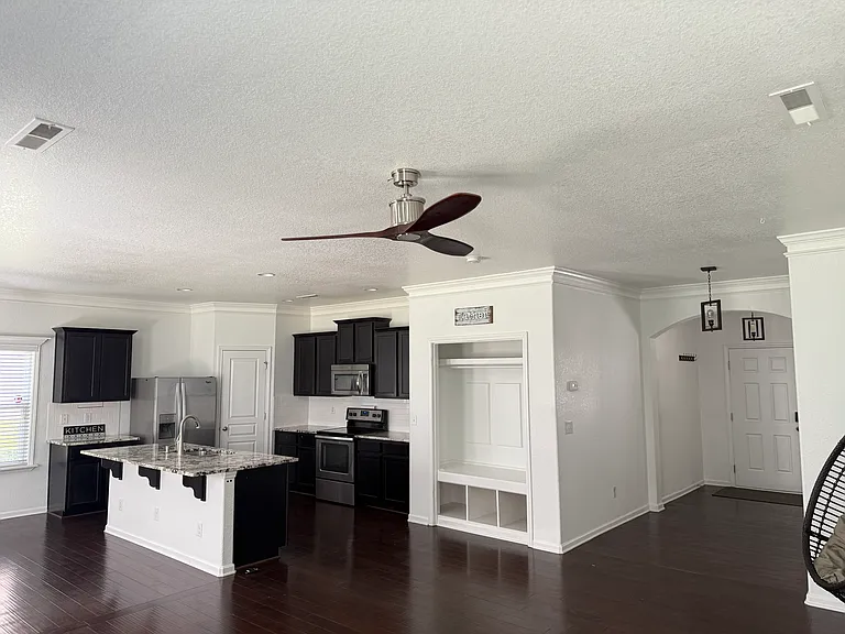 1st floor Living Room/ Spacious Kitchen