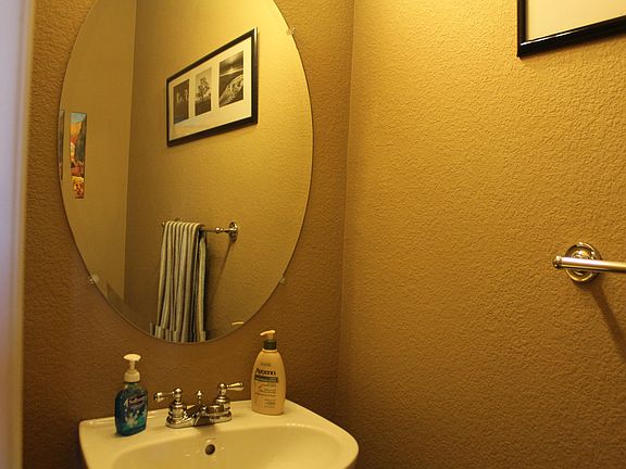 Powder room on main level