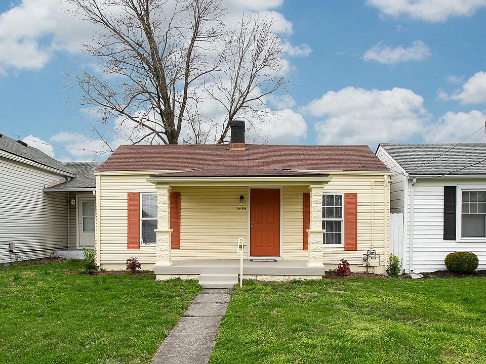 505 Warnock Street
Front of house with porch along Warnock Street