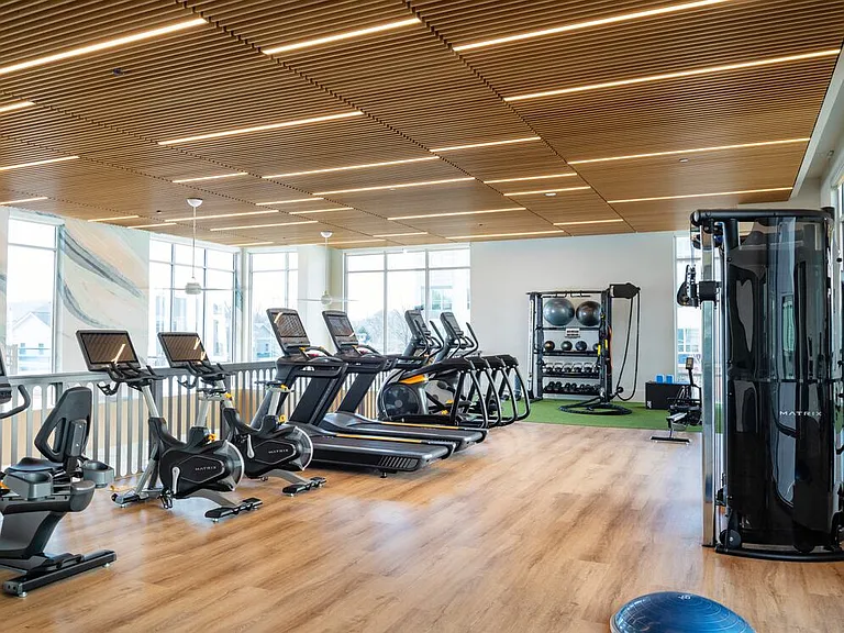 Two-story state-of-the-art fitness center