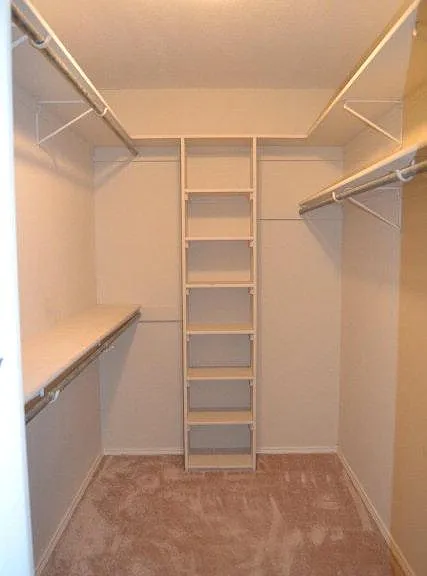 Primary walk-in closet