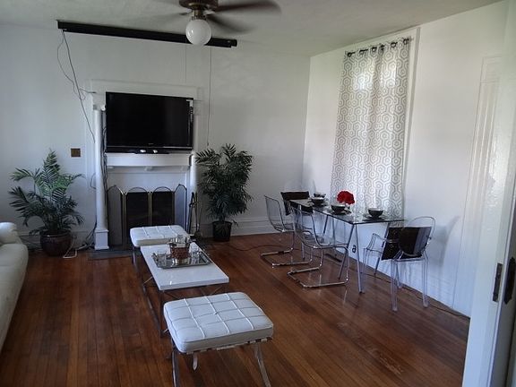 Living Room with Dining Area