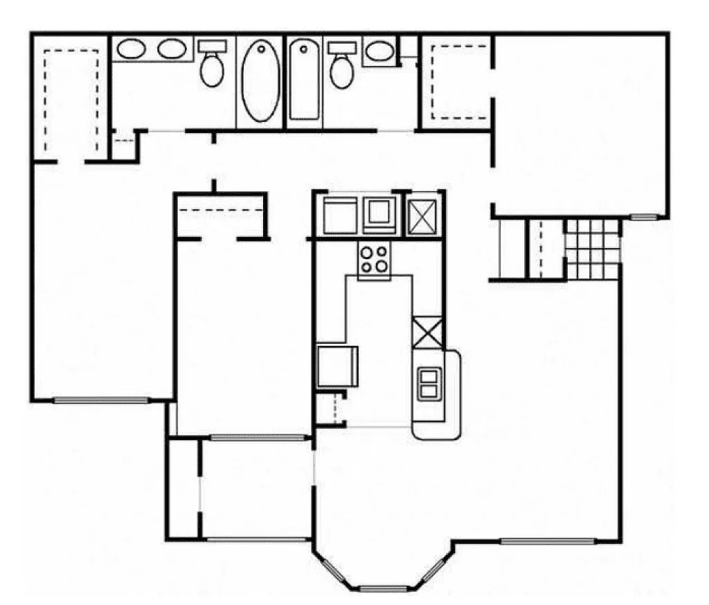 Floor plan The 1375