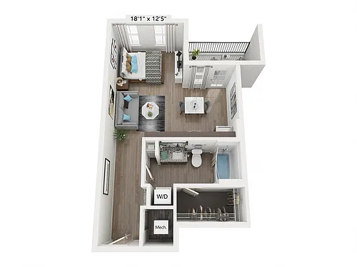 Floor plan Dovetail