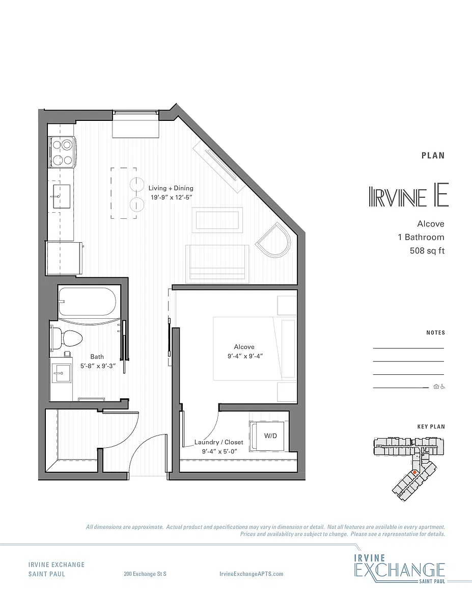 Floor plan Irvine E