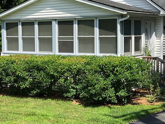 Front view showing entry. 