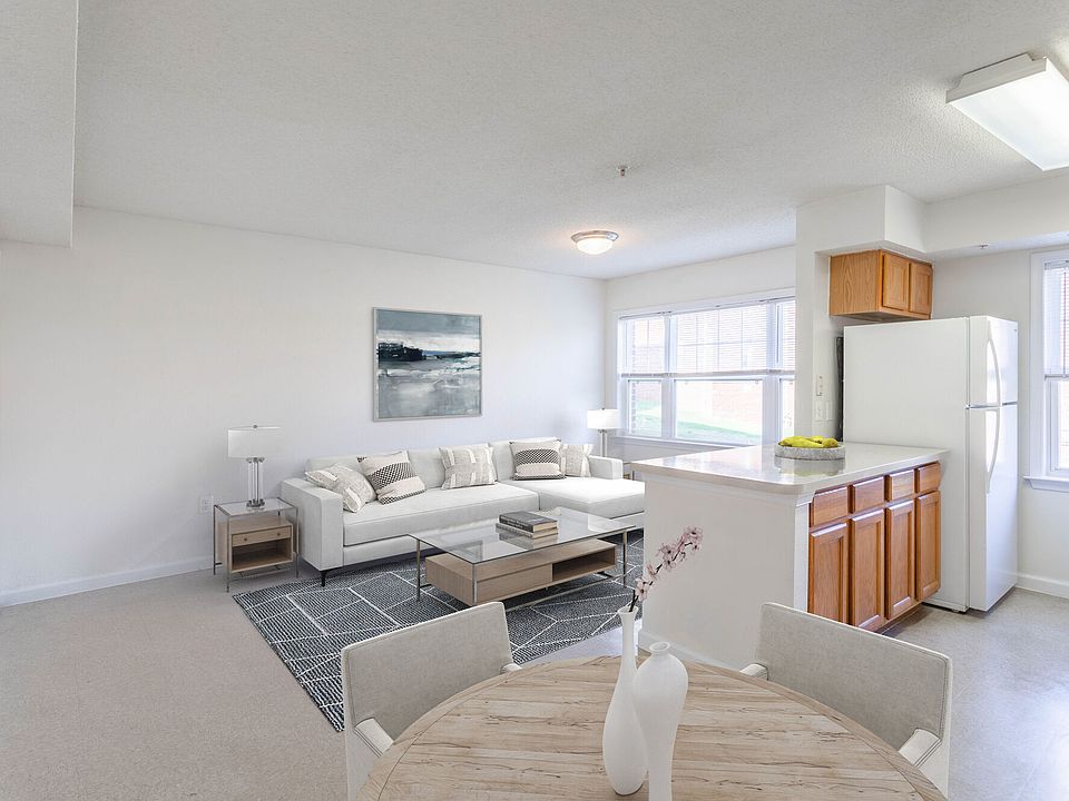 Virtually Staged Living Room Area