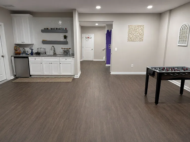 Basement Space with mini Kitchen