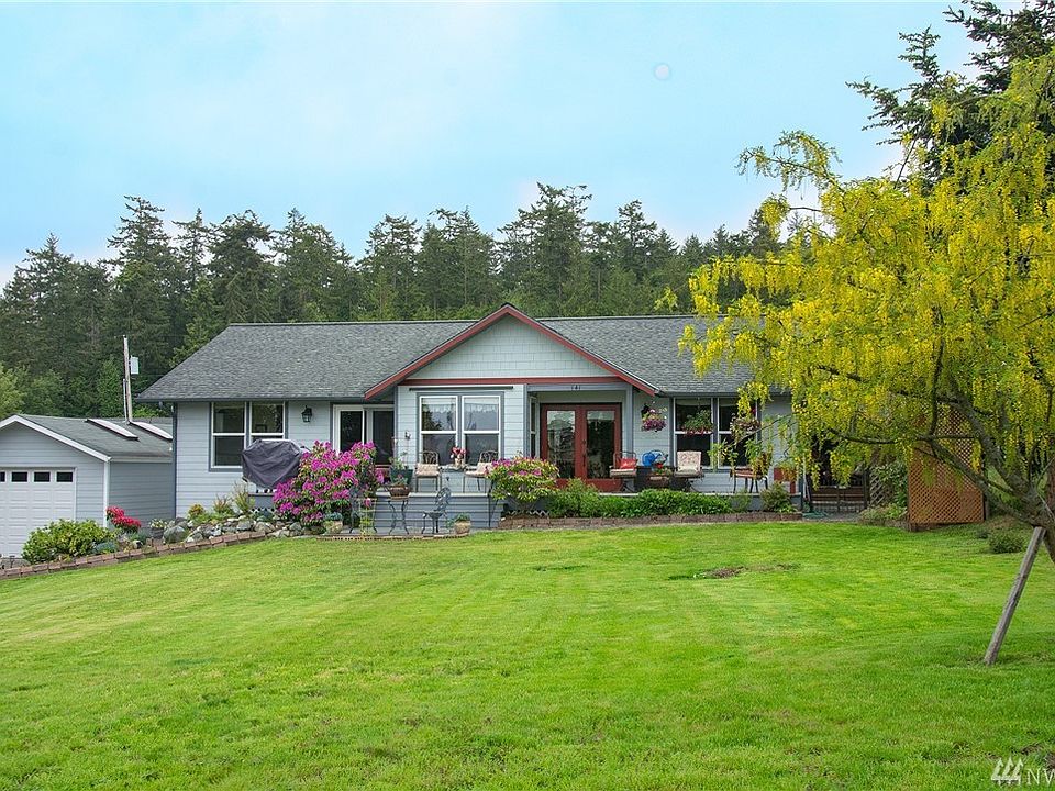 Home set back off Pine to offer privacy.  Detached one car garage perfect as shop, hobby area, etc....