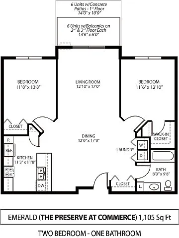 Floor plan Emerald