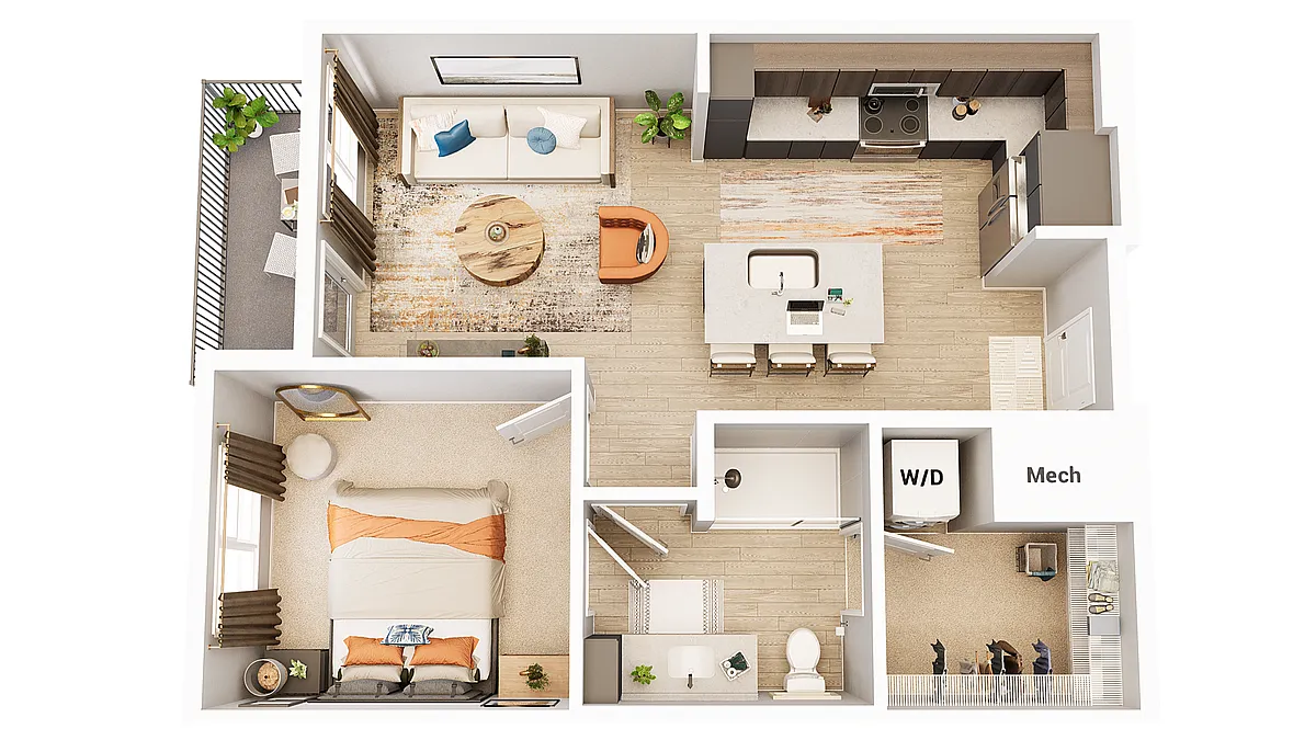 Floor plan A1