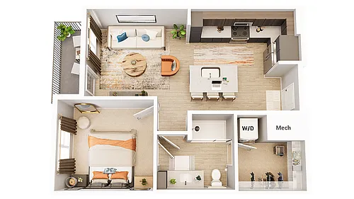 Floor plan A1