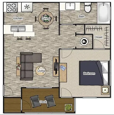 Floor plan Retreat Renovated