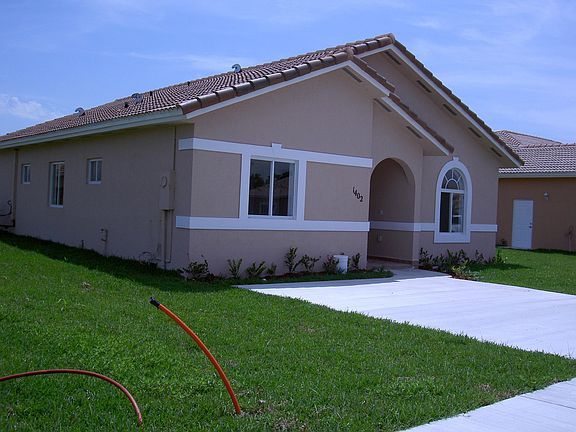 left front view of the house