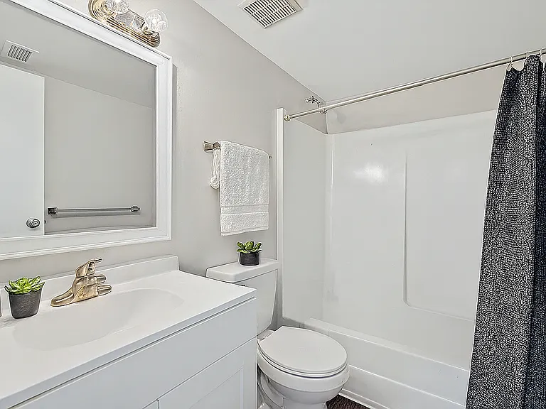 Staged Bathroom