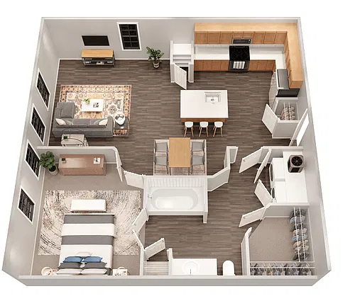 Floor plan A1