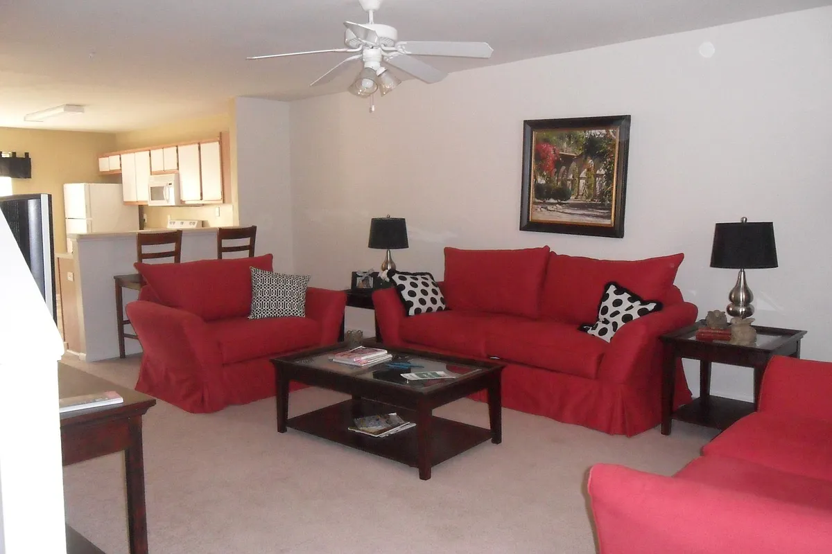 2BR Living Room - Stonecrest