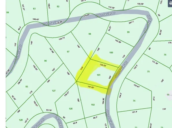 LOT 101 John Sevier Dr, Sevierville, TN 37876