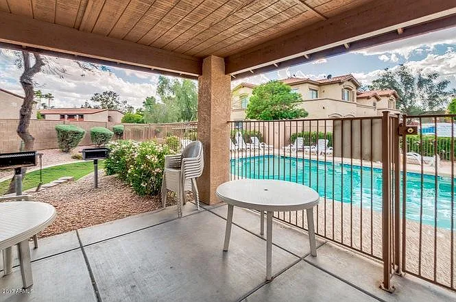 Patio and Pool