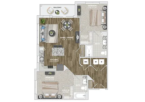Floor plan B5B